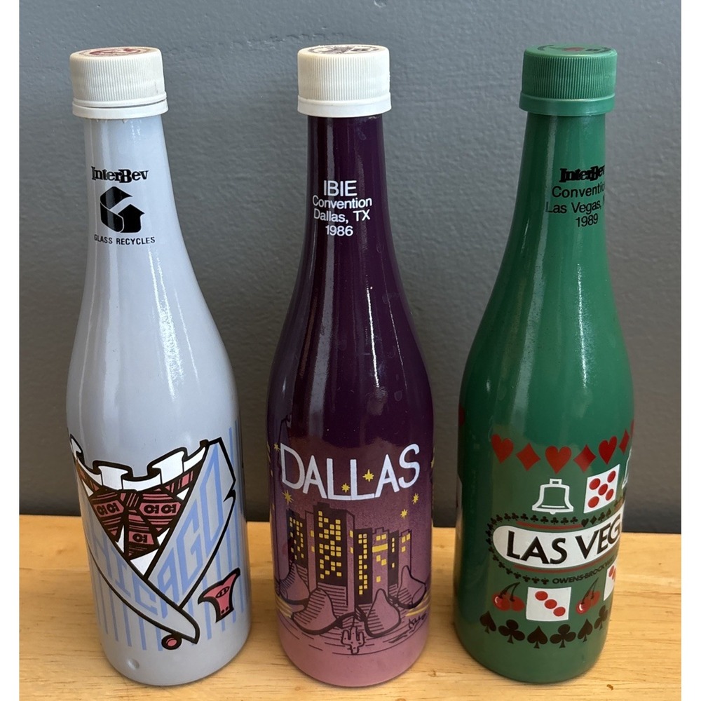 Inter Bev IBIE Soda Convention Glass Bottles Pepsi